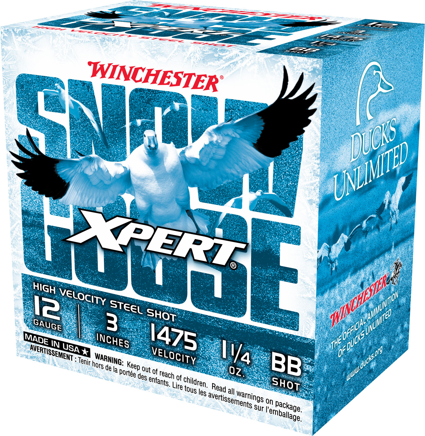 Winchester Ammunition Xpert Snow Goose 3" 12 Gauge Ammo BB, 25/box - WXS123BB - Winchester
