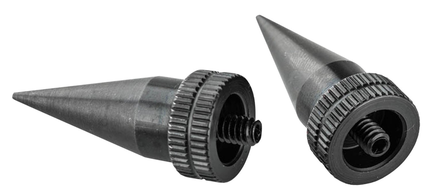 Accu-Tac G2 Spikes for HD-50, LR-10 G2, SR-5 G2 Accu-Tac Bipods, Flat Black - LRS-0200 - Accu-Tac