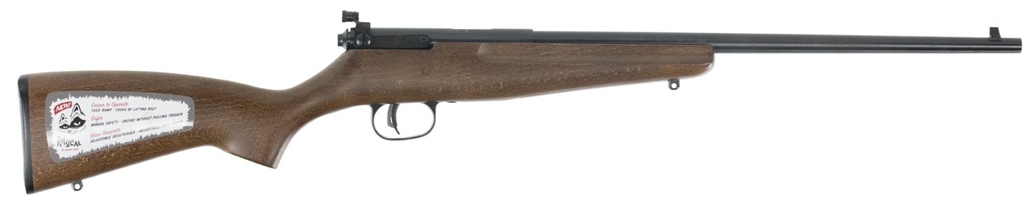 Savage Arms Rascal Hardwood LH 22 LR 16.11 Round Bolt Action Rimfire Rifle, Sporter - 13820 - Savage Arms