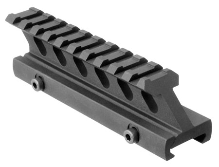 Aim Sports 5" L x 1" H Riser Mount, Black - MT012H - Aim Sports Inc