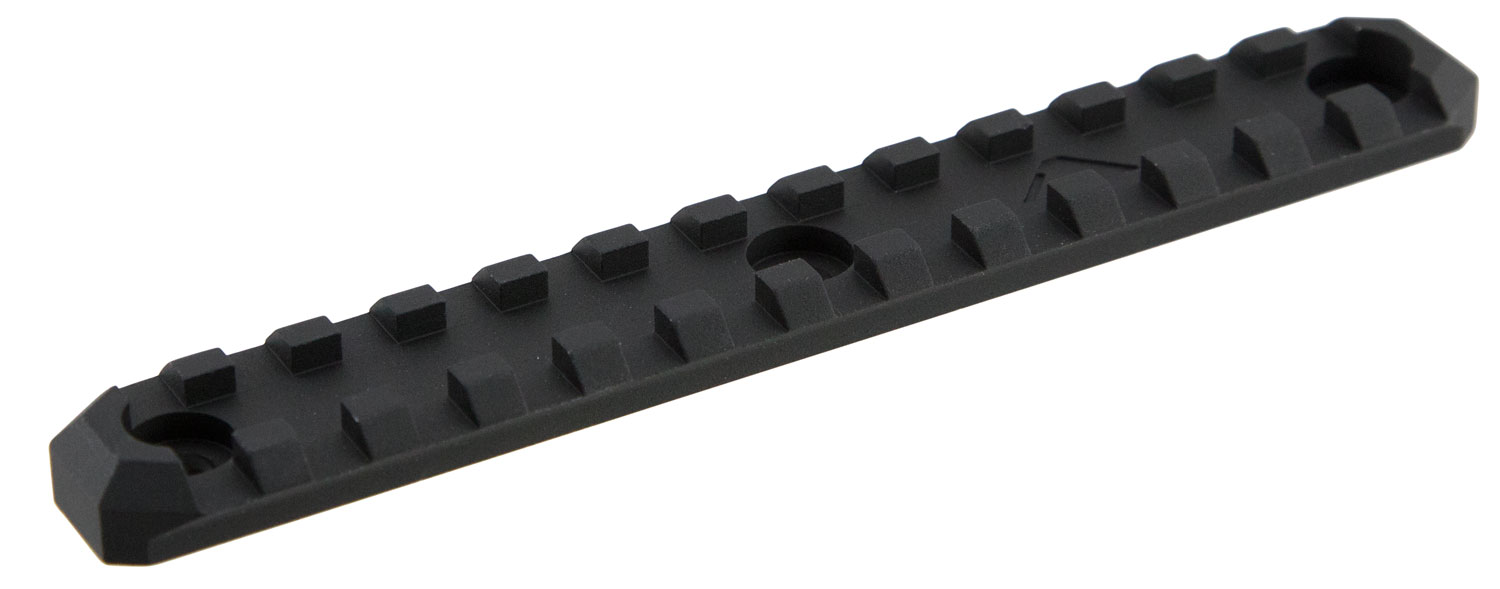 Aim Sports M-LOK 6" 6061 Picatinny Rail Section, Black - MLRS3 - Aim Sports Inc