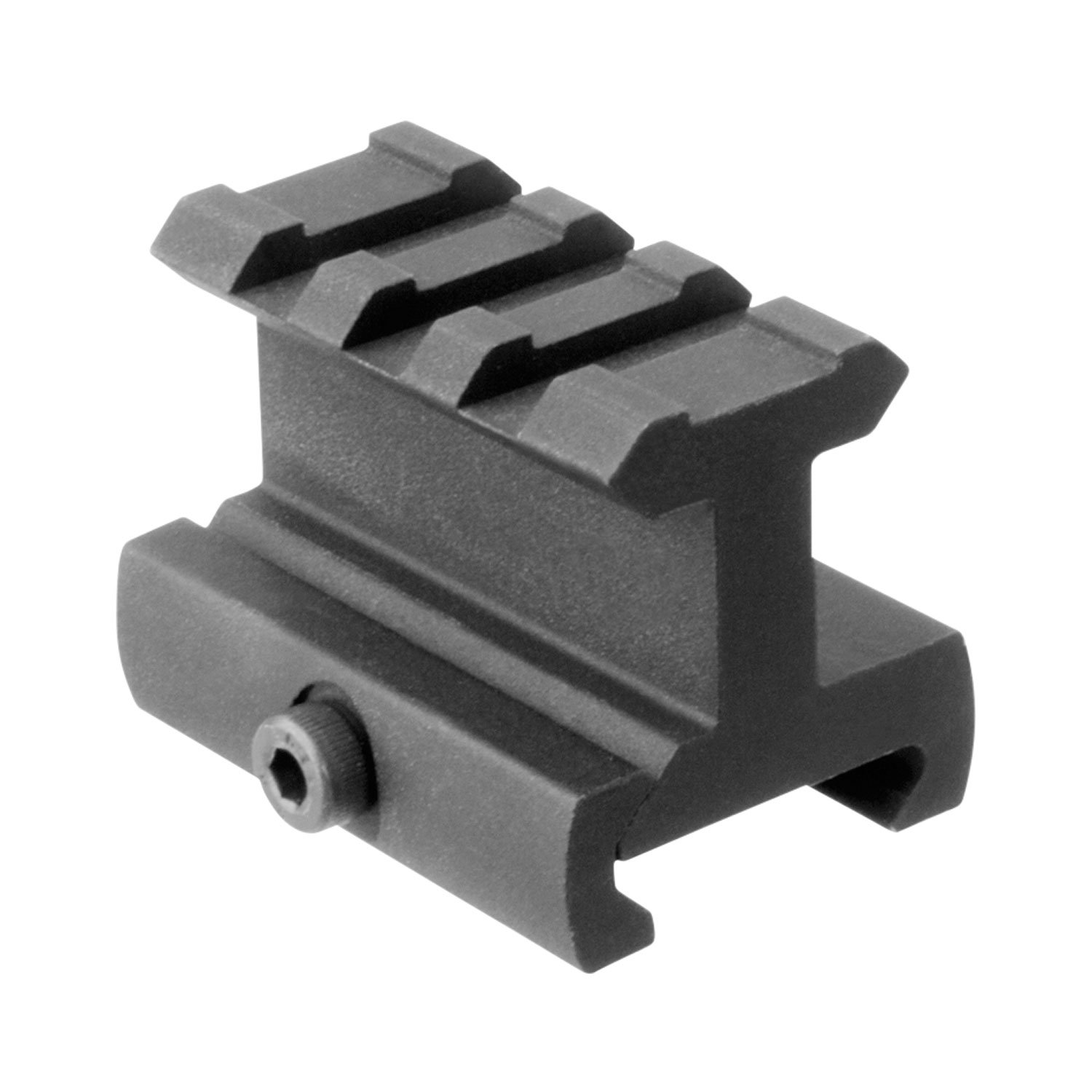 Aim Sports AR-15 Aircraft Grade Aluminum High-Profile Riser Mount, Anodized Black - ML111 - Aim Sports Inc