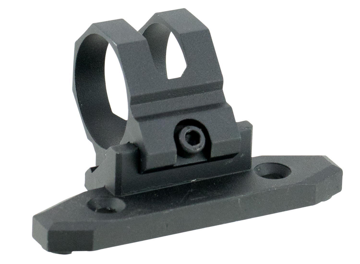 Aim Sports Modular KeyMod 1" 6061 T6 Aluminum 45 Degree Offset Mount, Anodized Black - AKMC03 - Aim Sports Inc