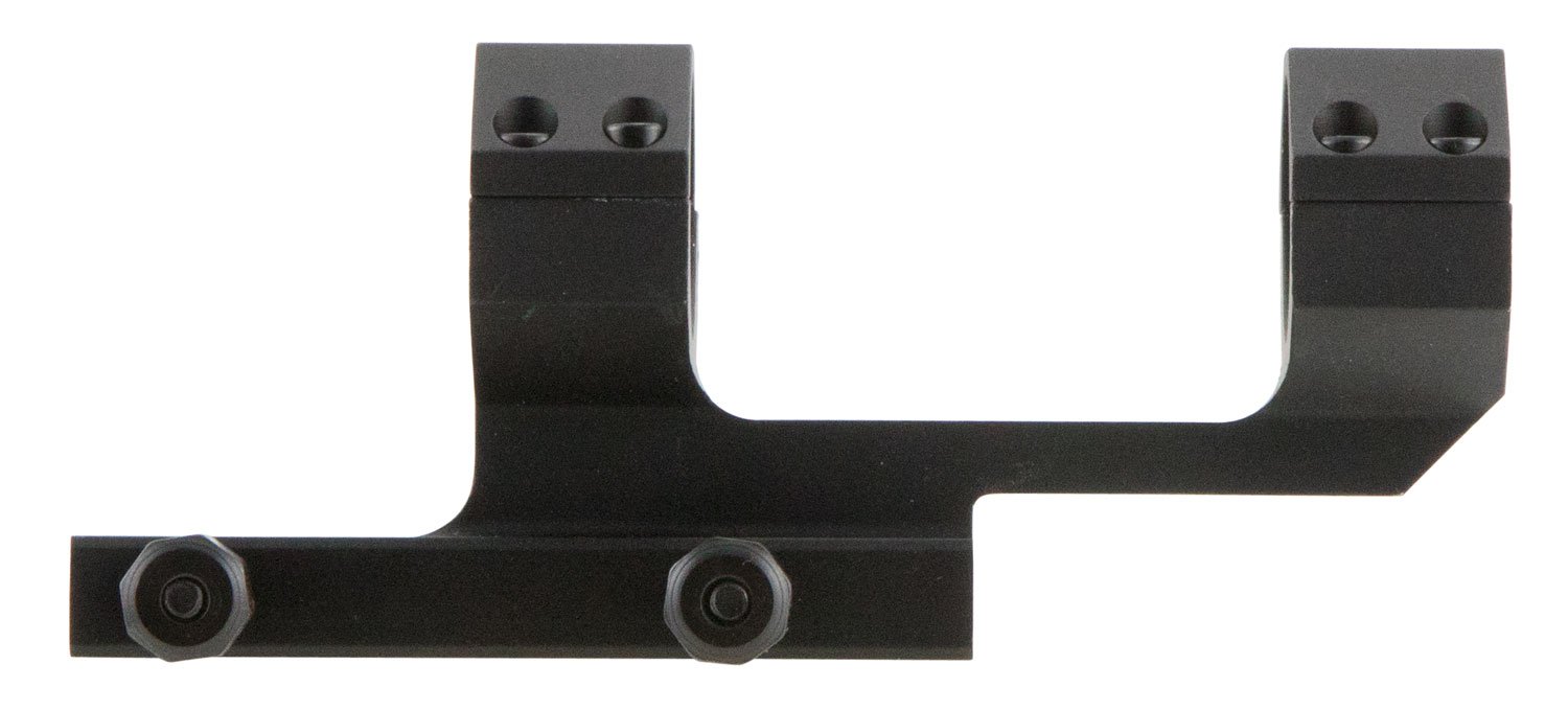 Aim Sports 1" Medium 6061 T6 Aluminum 1-Piece Cantilever Scope Mount, Anodized Black - MTCLF115 - Aim Sports Inc