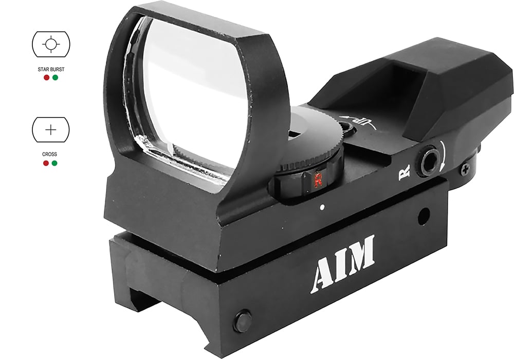 Aim Sports Classic Edition 1x34mm Reflex Sight - RT403 - Aim Sports Inc