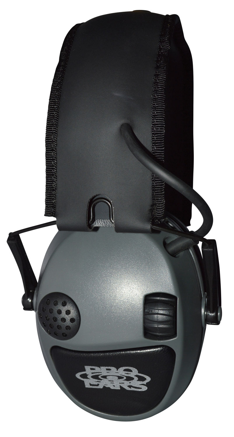 Pro Ears Silver 22 dB Over the Ear Electronic Folding Earmuff, Gray - PESILVER - Pro Ears