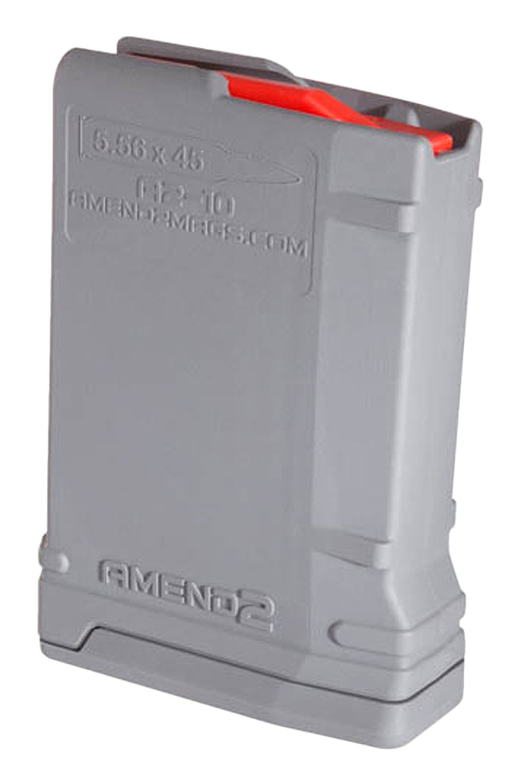 Amend2 10 Round .223 Rem/5.56 Detachable Magazine, Gray - 556MOD2GRY10 - Amend 2