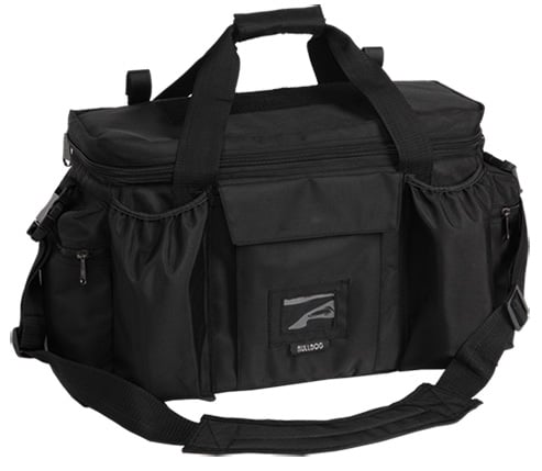 Bulldog Cases Deluxe, Water-Resistant Police and Shooters Range Bag w/ Strap, X-Large, Black - BD920 - Bulldog Cases