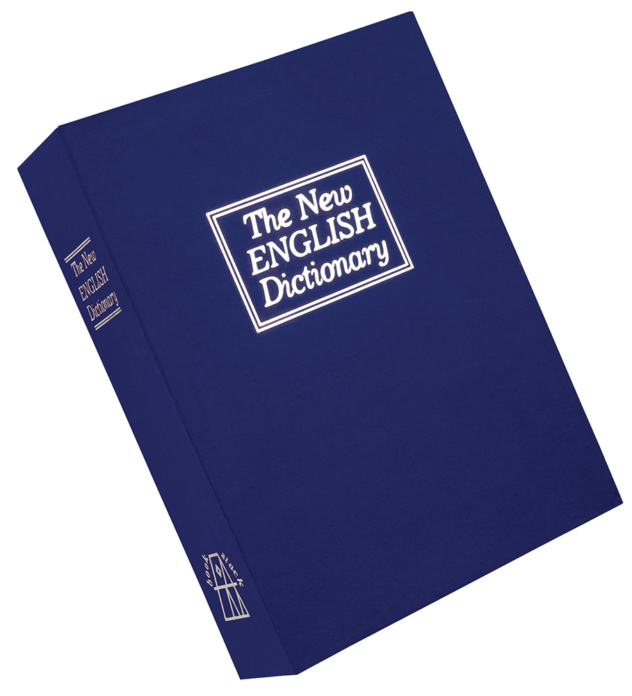 Bulldog Cases Deluxe Diversion Book Safe Vault w/ Combo Lock and Foam Interior, Blue - BD1180 - Bulldog Cases