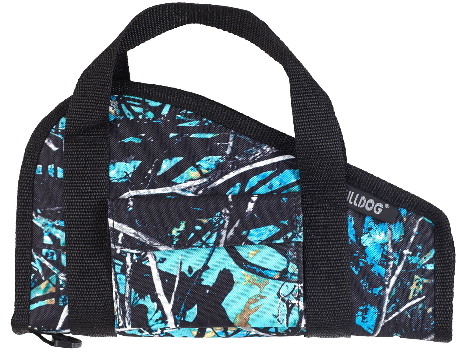 Bulldog Cases Pistol Rug w/ Accessory Pocket, Small, Textured Muddy Girl Serenity Camo w/ Black Trim - BD600SRN - Bulldog Cases
