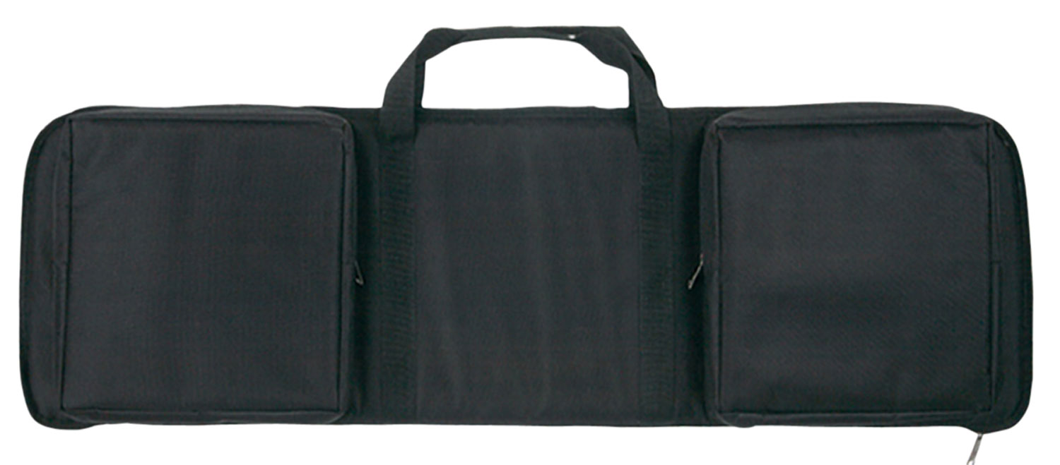 Bulldog Cases Extreme Tactical MSR Rectangle Discreet Rifle Case, 40", Black w/ Black Trim - BD470-40