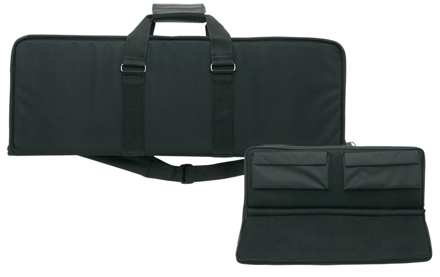 Bulldog Cases Hybrid Tactical MSR Rifle Case, 31", Textured Black w/ Black Trim - BDH490 - Bulldog Cases