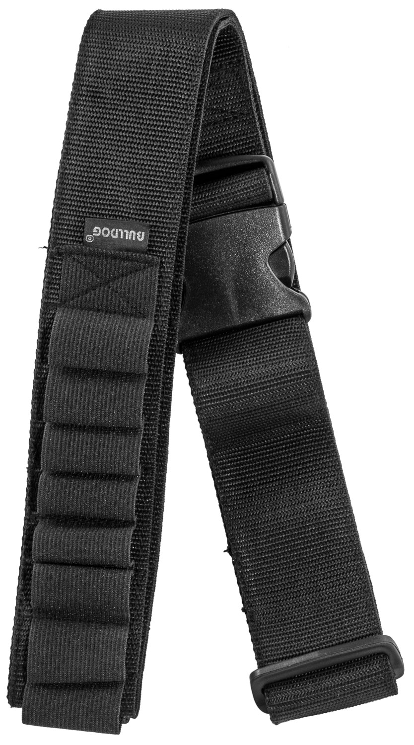 Bulldog Cases 20 Shell Adjustable Ammo Belt, Black - WABS - Bulldog Cases