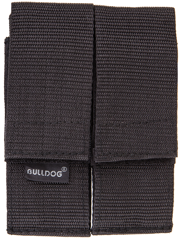 Bulldog Cases Double Magazine Holder, Black - WMAGL - Bulldog Cases