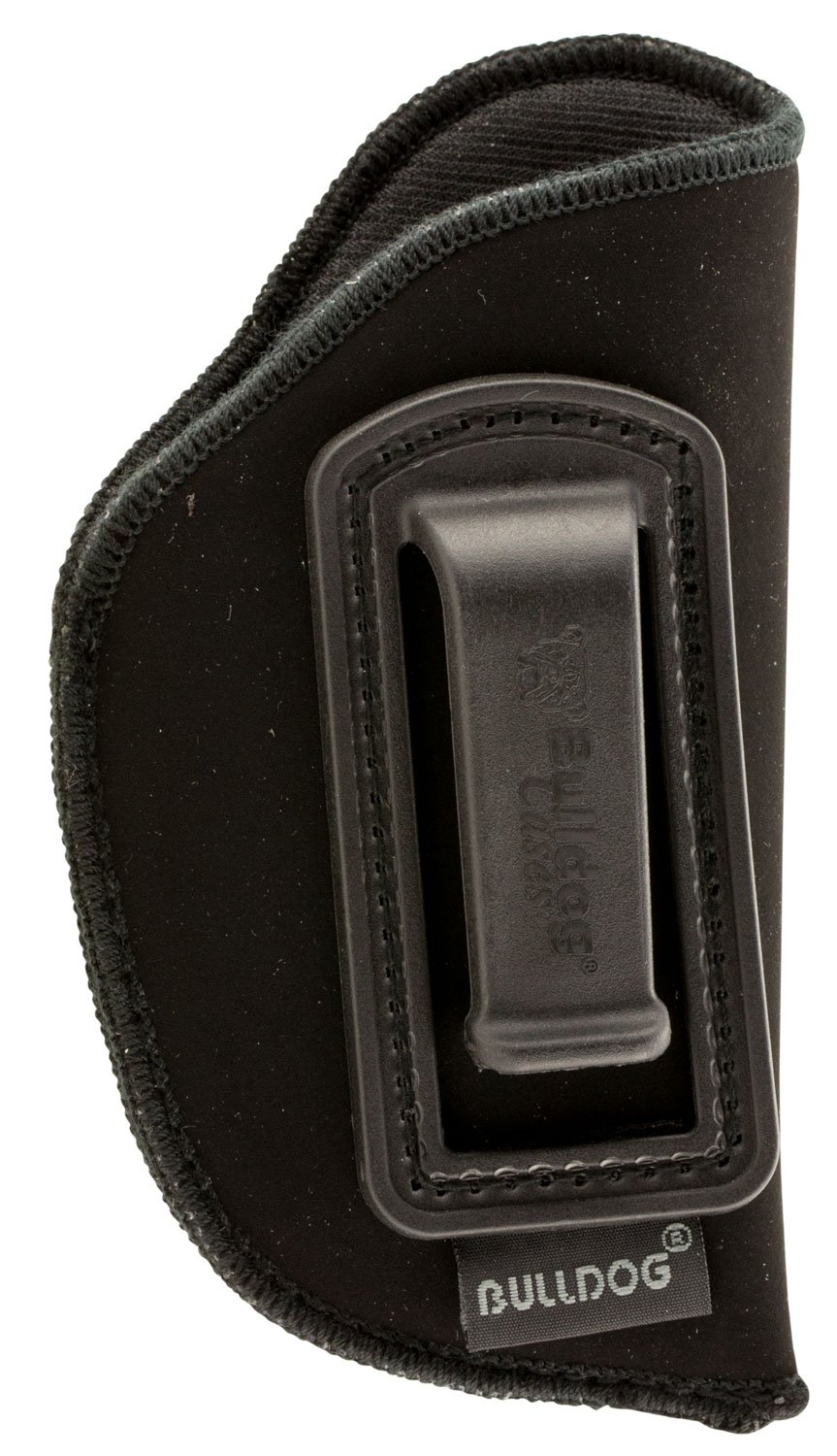 Bulldog Cases Deluxe Right Hand Ruger LCP Mini Inside-The-Pant/Waistband Holster w/ Polymer Clip, Black - DIP-1 - Bulldog Cases