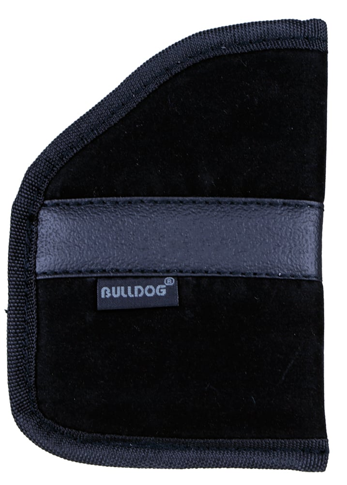 Bulldog Cases Large Ambidextrous Hand 2" J Frame Glock 42/43/LC9 Inside-The-Pant Holster w/ Clip, Smooth Black - BD-IPL