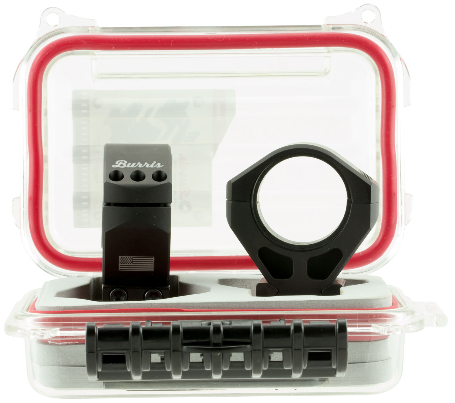 Burris XTR Signature 34mm Aluminum 2-Piece Scope Ring, Black - 420210 - Burris Co