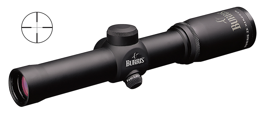 Burris 2x20mm Plex Handgun Scope, Black - 200218 - Burris Co