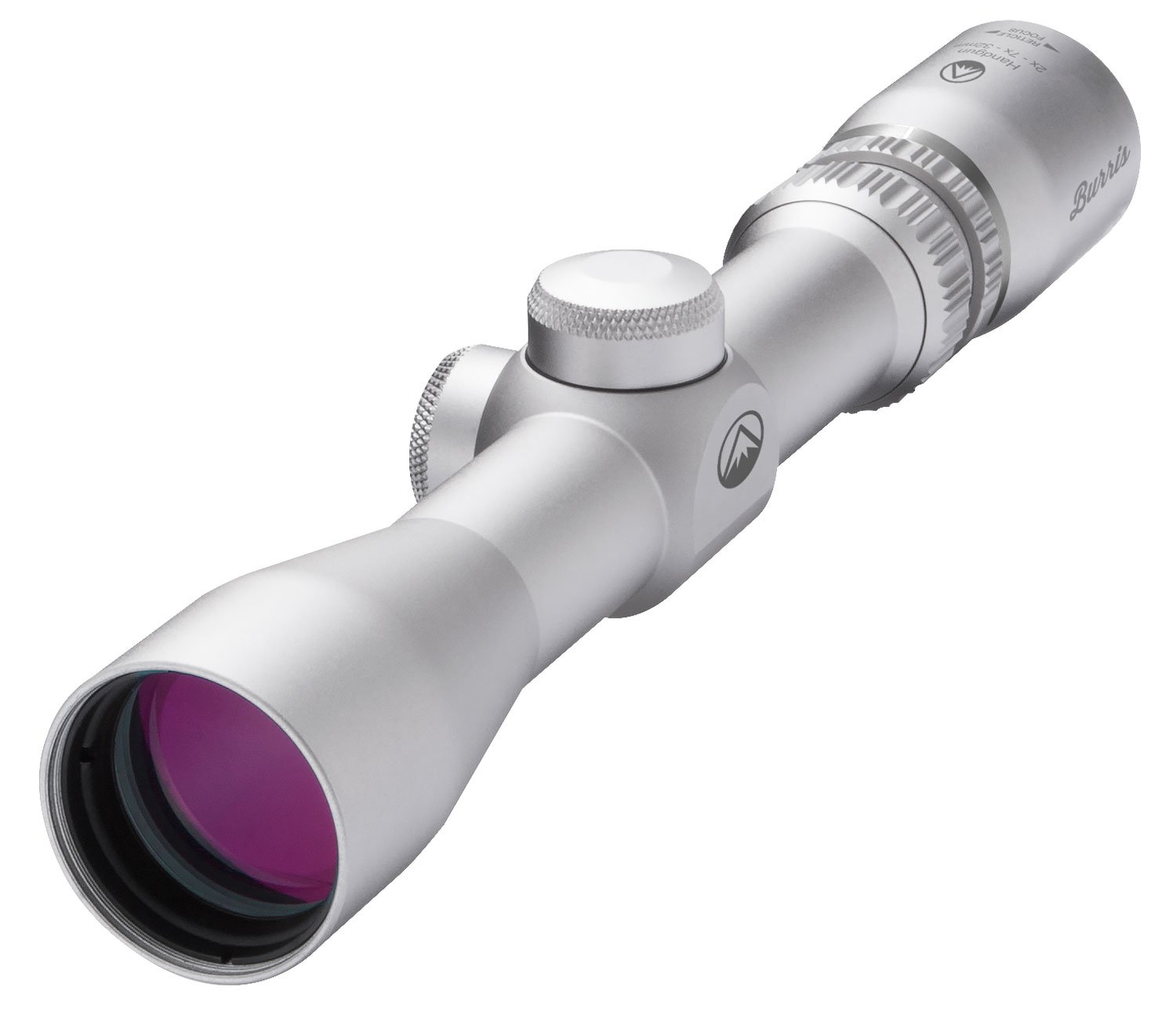 Burris 2-7x39mm Plex Handgun Scope, Silver - 200298 - Burris Co