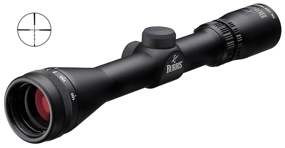 Burris 3-12x32mm Ballistic Plex Handgun Scope, Black - 200309 - Burris Co