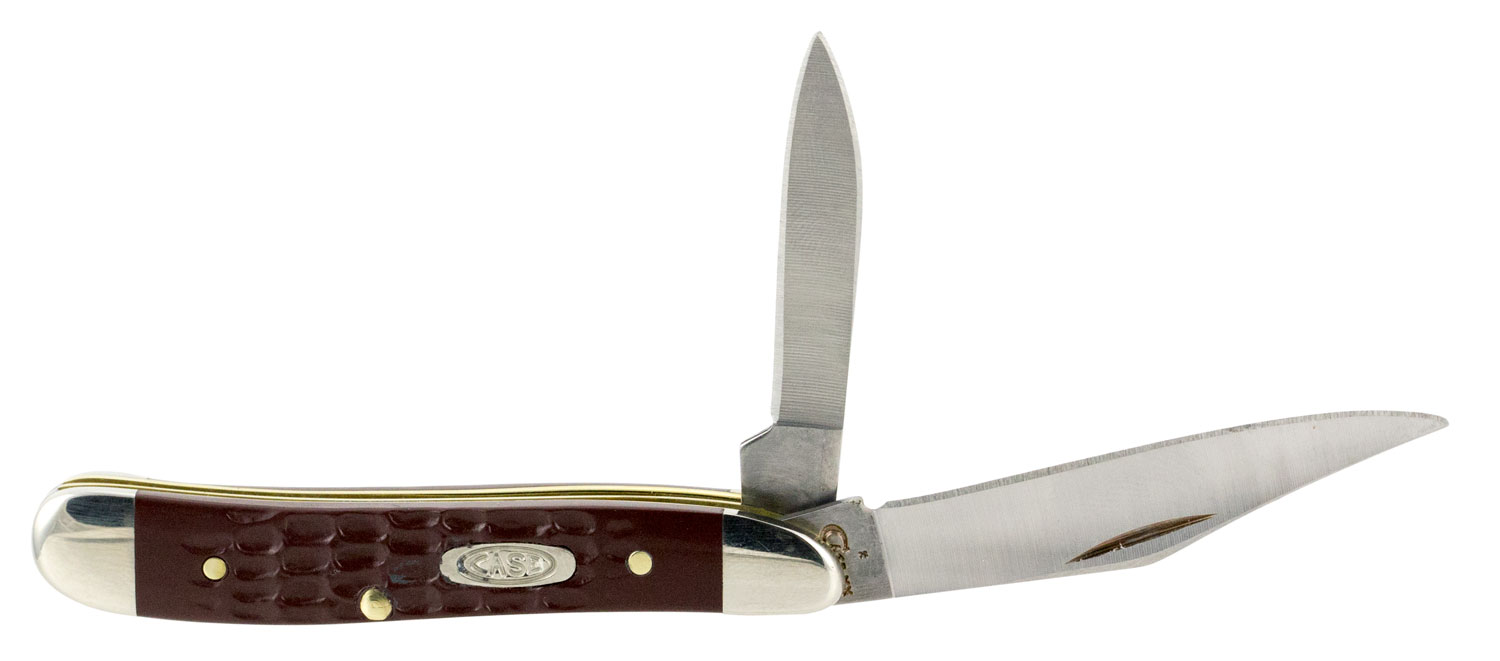 Case Brown Synthetic Peanut Knife - 00046 - Case
