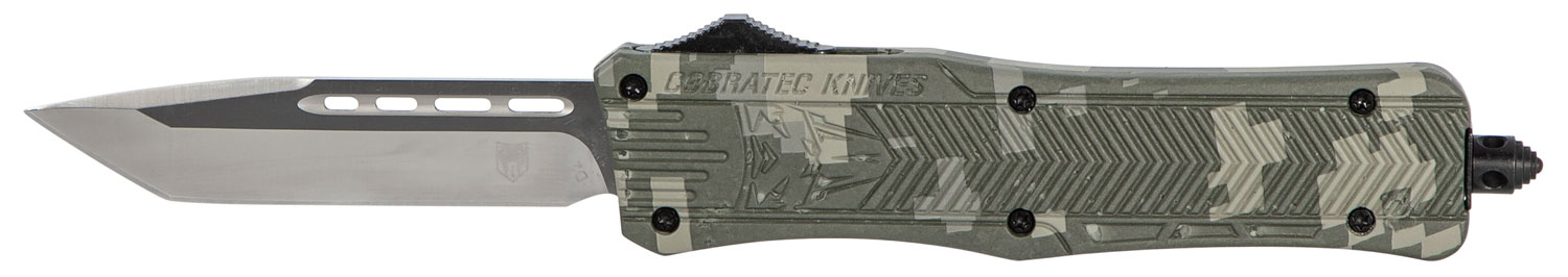 CobraTec Knives Medium CTK-1 Tanto OTF Knife, 3", Army Digital Camouflage - MADCCTK1MTNS - Cobratec Knives Llc