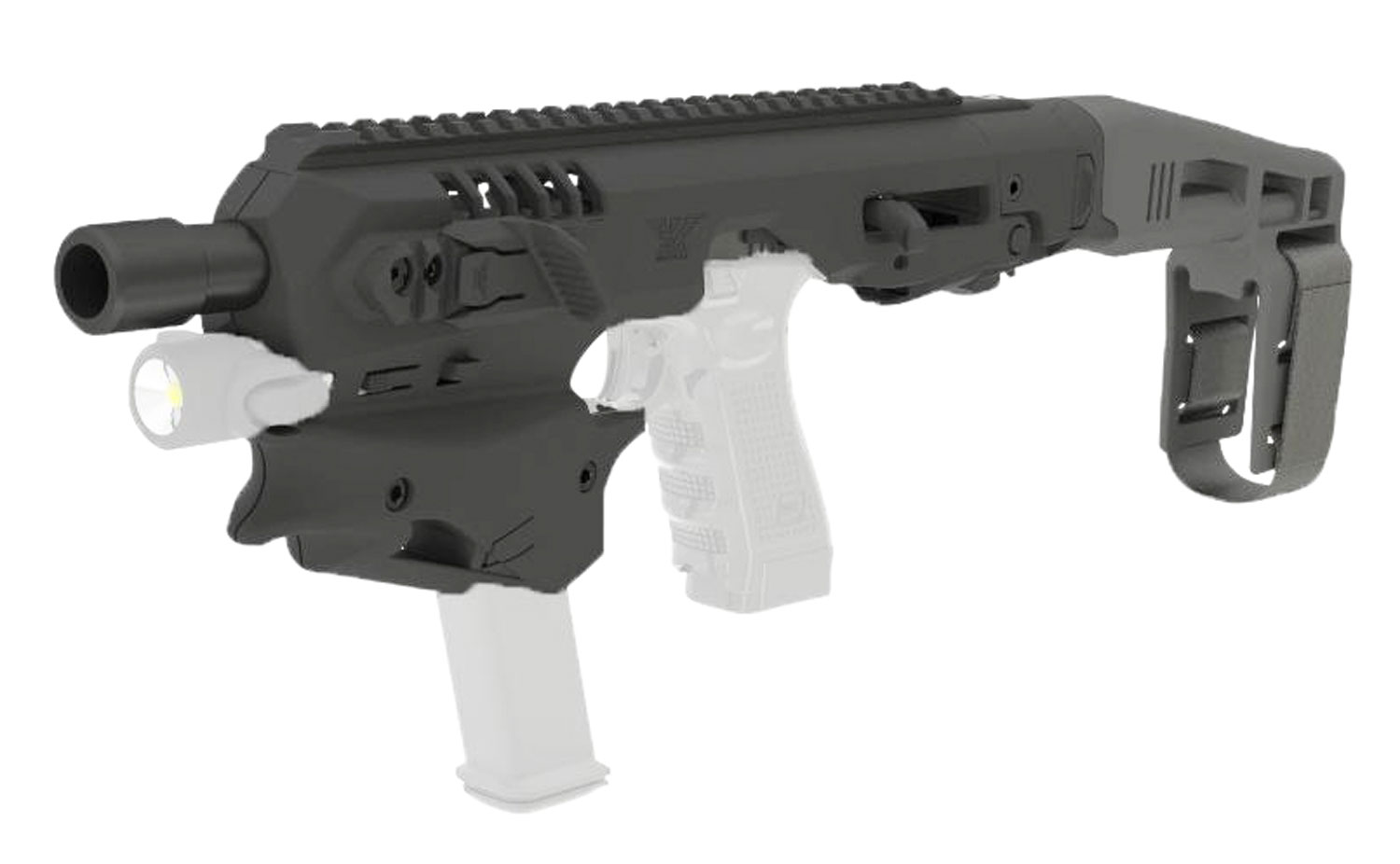 CAA Standard Micro Conversion Kit for Small Frame Glock, Black - MCK - Caa Usa