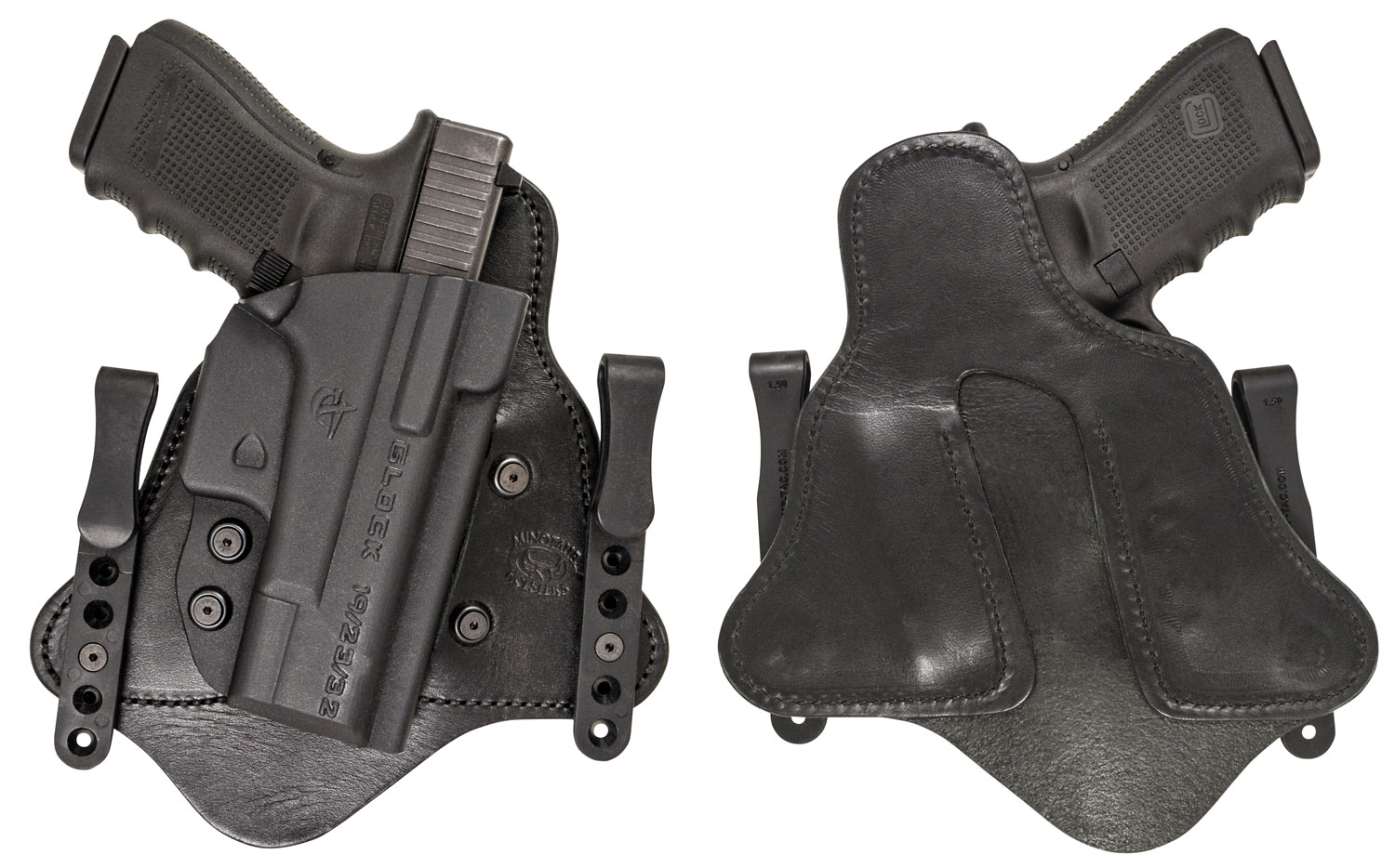 Comp-Tac Victory Gear MTAC Right Hand Springfield XDS 3.3 Premier Inside the Waistband Hybrid Holster, Black - 10225-C225SF196RBSN - Comp-Tac