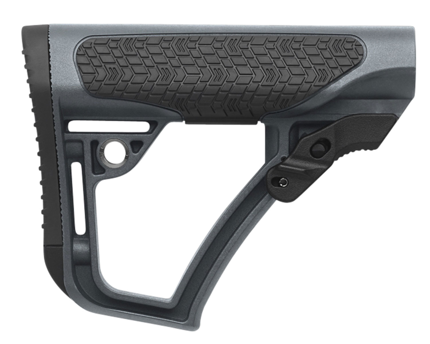Daniel Defense Tornado Glass Reinforced Polymer Tactical Collapsible Buttstock, Gray - 21-091-04179-012 - Daniel Defense