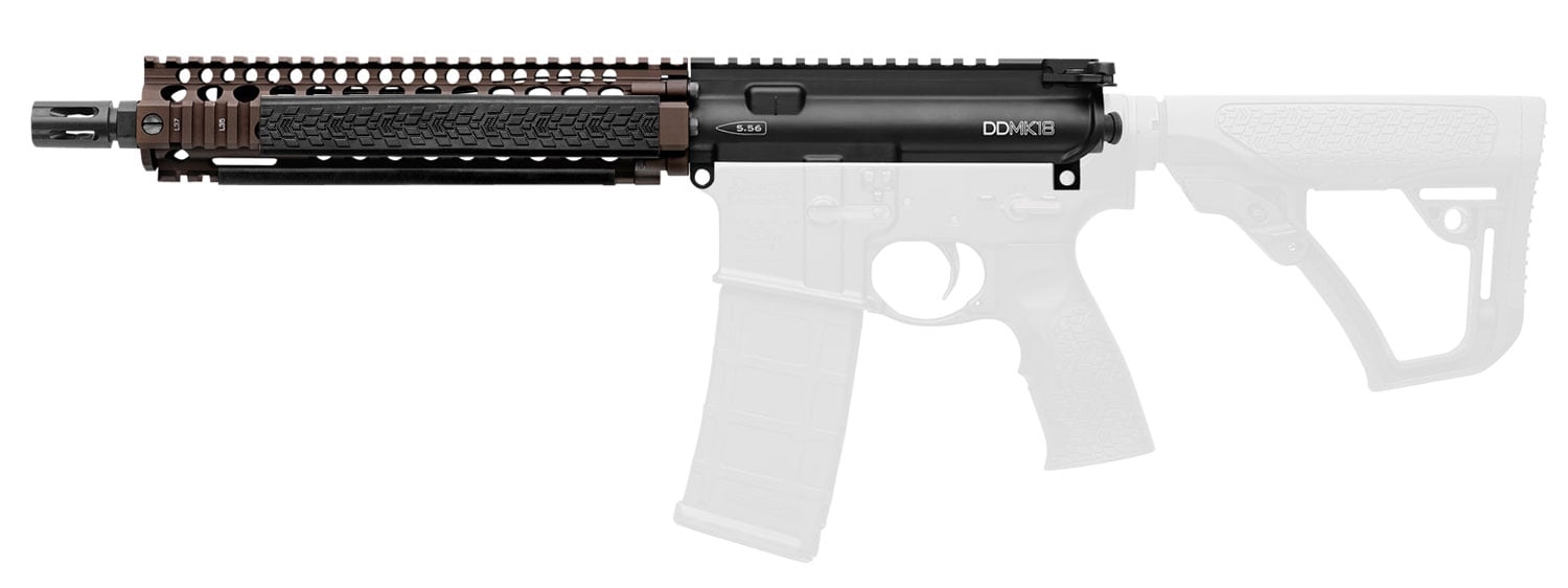 Daniel Defense 5.56 10.3" Barrel Complete Upper, Type III Hardcoat Anodized/Cold Hammer Forged - 23-004-08013-011 - Daniel Defense