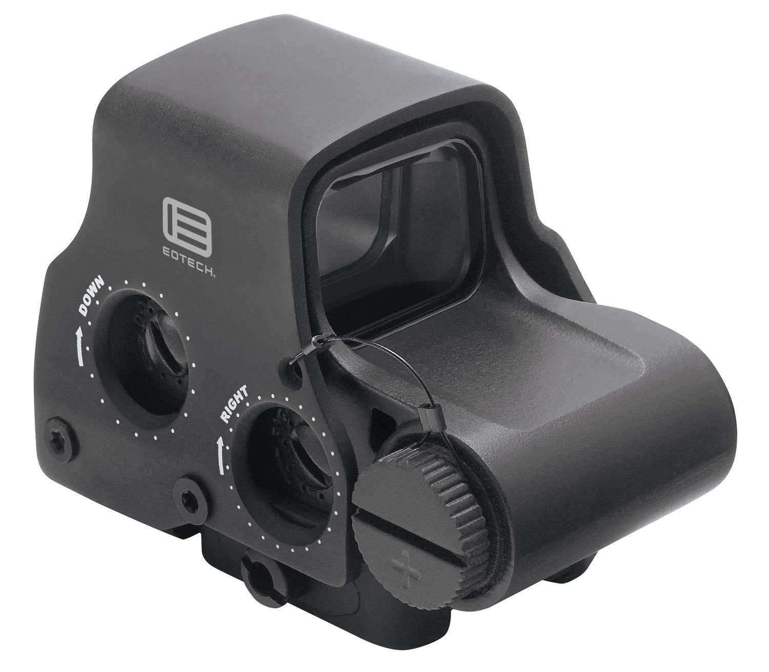 Eotech EXPS3 1x30.5mm x 21.6mm 68 MOA Ring with (2) 1 MOA Dot Holographic Hybrid Red Dot Sight, Black  - EXPS32 - Eotech