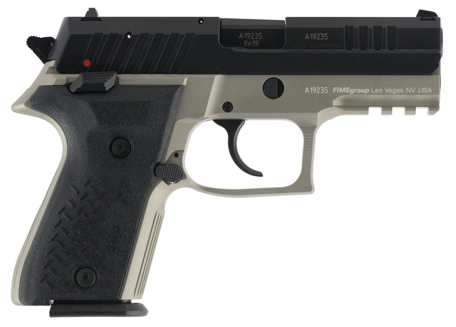 Arex Rex Zero 1 Compact Grey 9mm Pistol, Anodized Gray - REXZERO1CP-13 - Arex