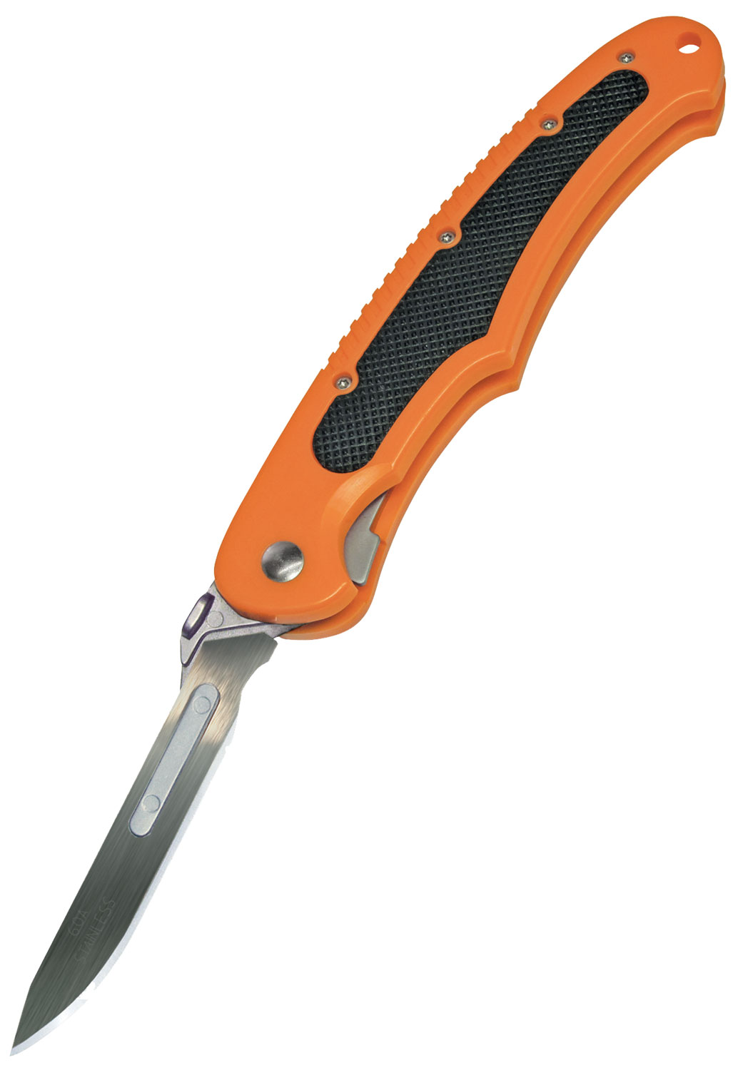 Havalon Piranta Bolt Field Knife, 2.75", Blaze Orange - XTC-60ABOLT - Havalon