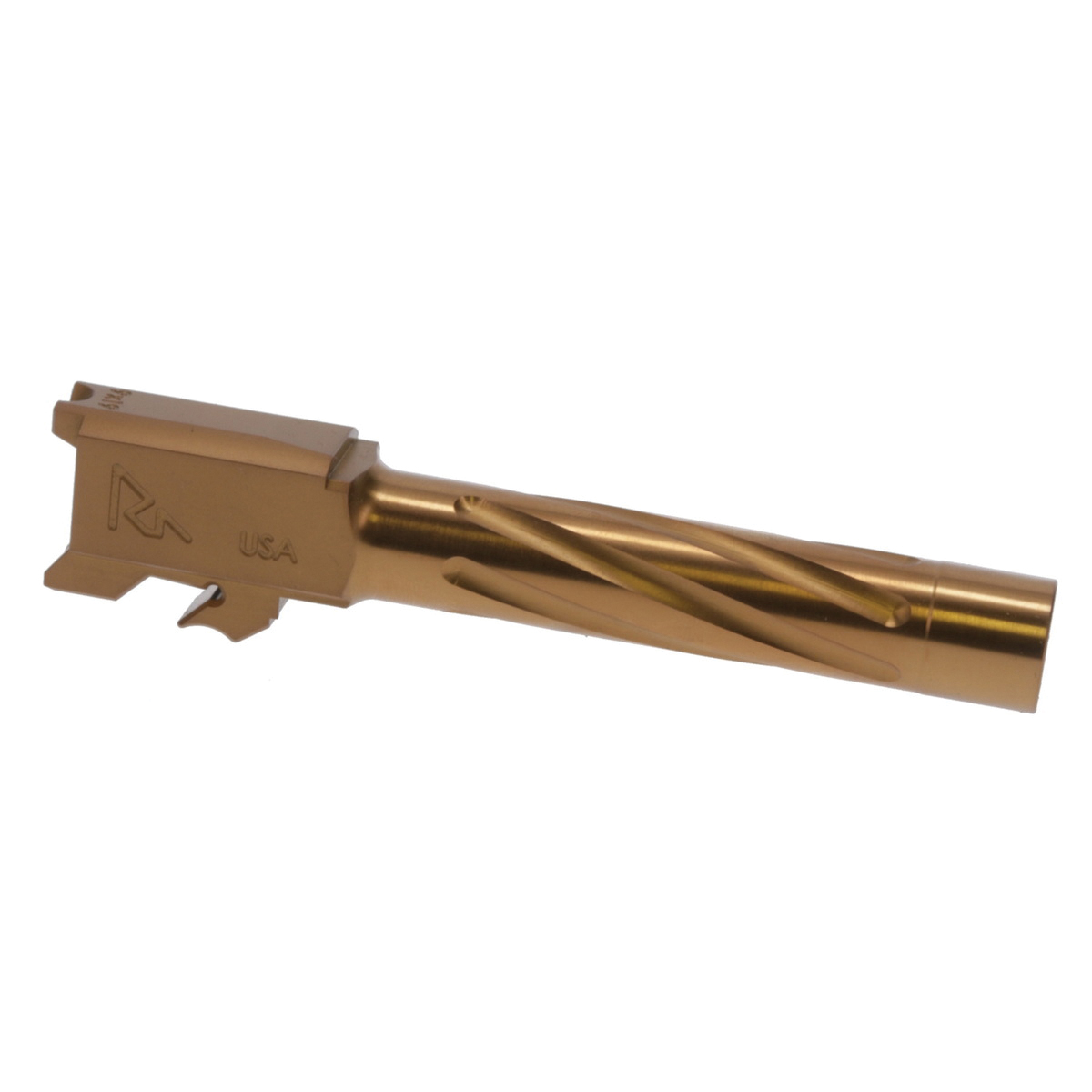 Rival Arms Precision V1 Barrel 9mm 4.25" Fits Smith & Wesson M&P9 - High-Performance Barrel with Stylish Bronze - RA-RA20S201C - Rival Arms