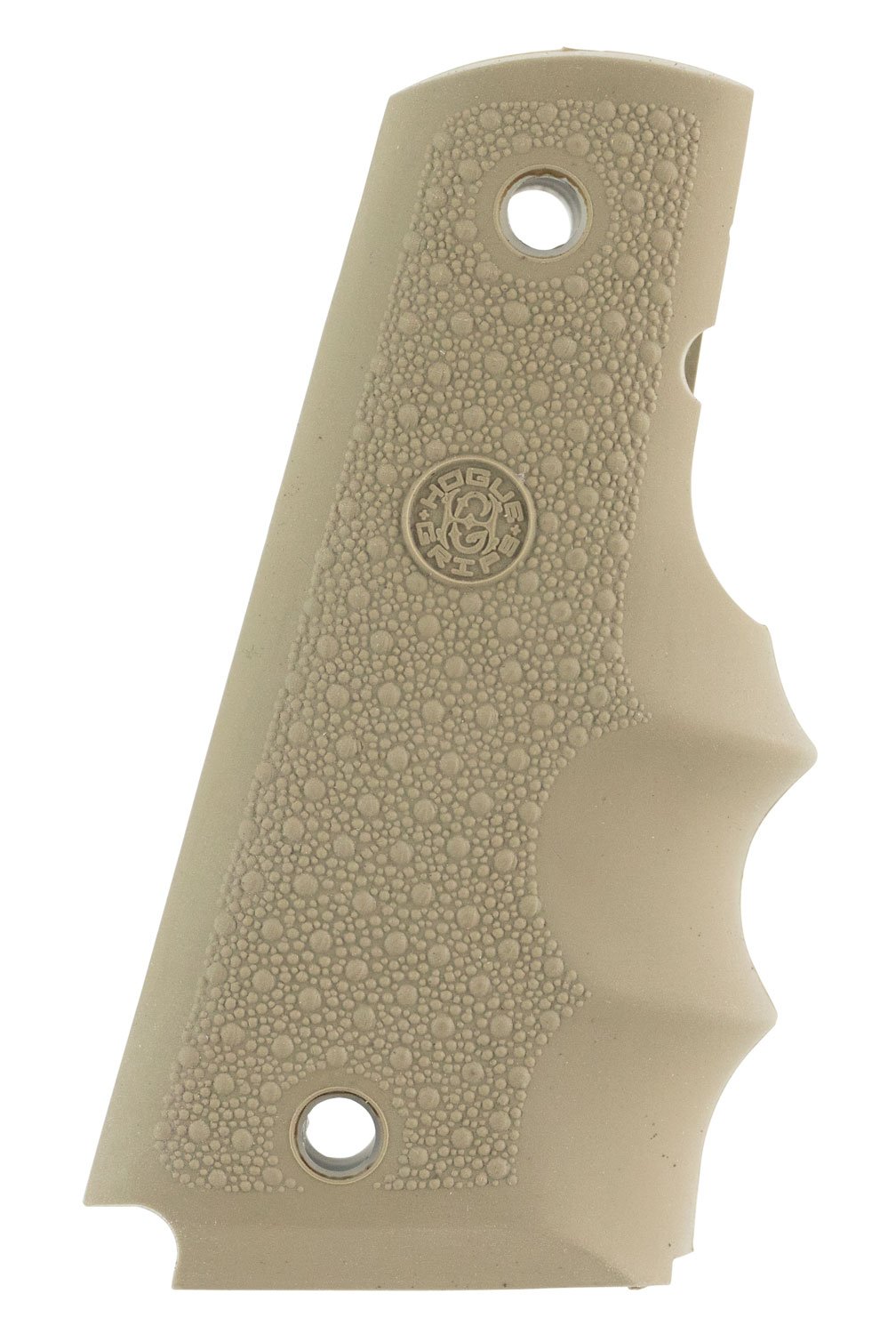 Hogue Grip w/ Finger Grooves for 1911 Government Pistol, Flat Dark Earth - 45003 - Hogue