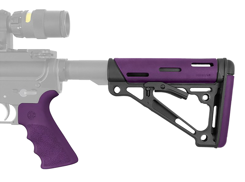 Hogue 2-Piece Tactical Rifle Kit, Purple - 15655 - Hogue