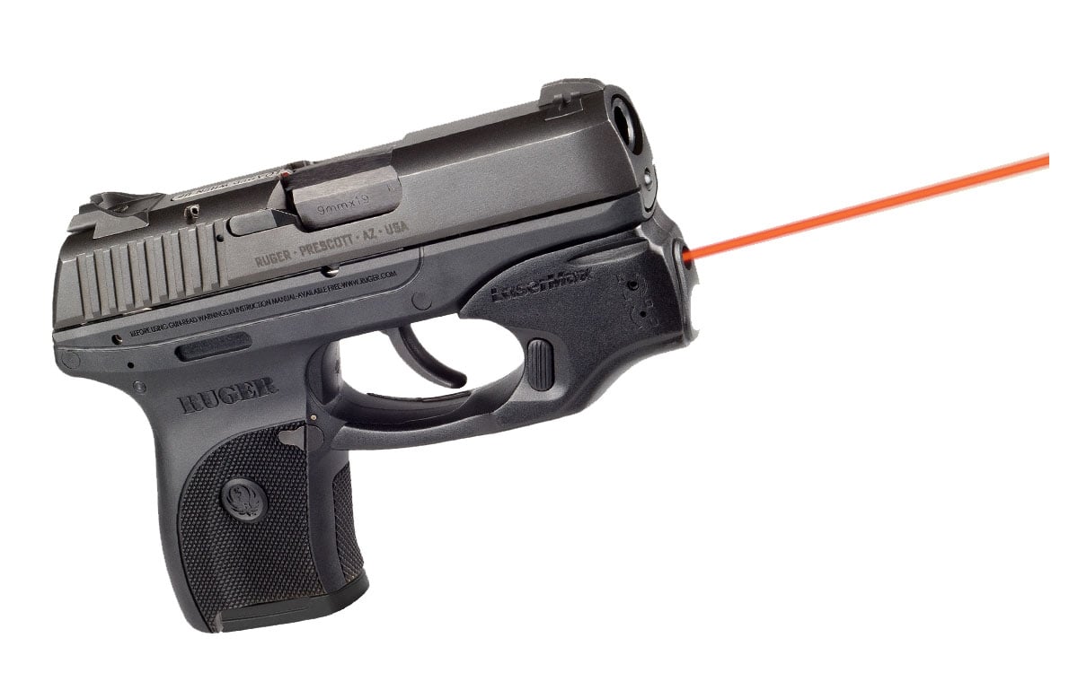 LaserMax Red Laser Sight for Ruger LC9, LC9s, EC9s Concealed Pistols - CF-LC9-C-R