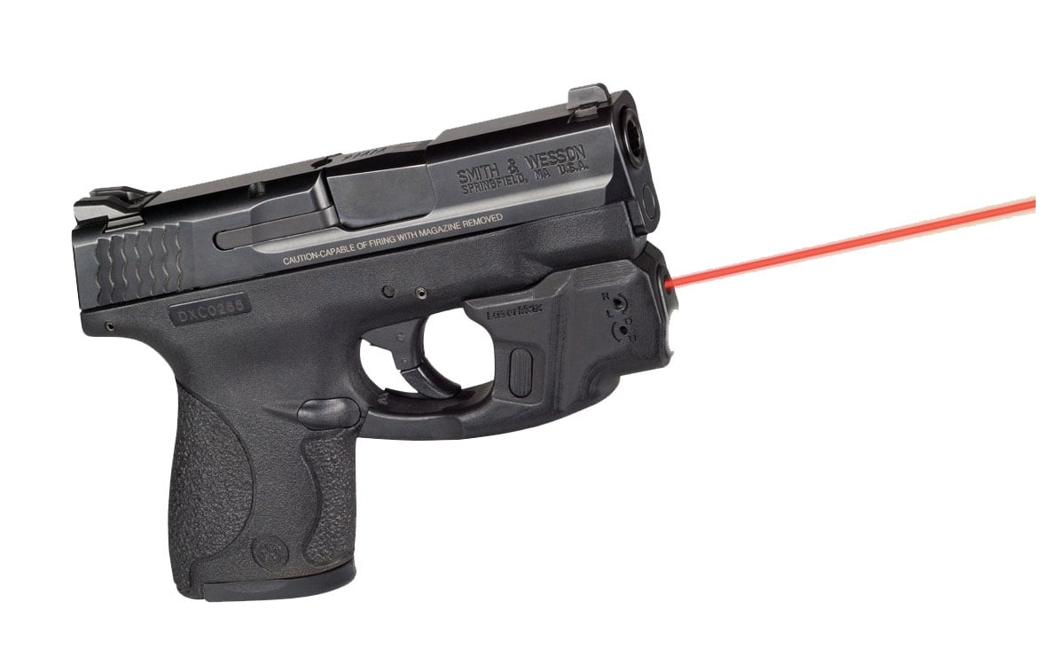 LaserMax Red Laser Sight for Smith & Wesson Shield M&P 9mm/.40 S&W Concealed Pistols - CF-SHIELD-C-R - Lasermax