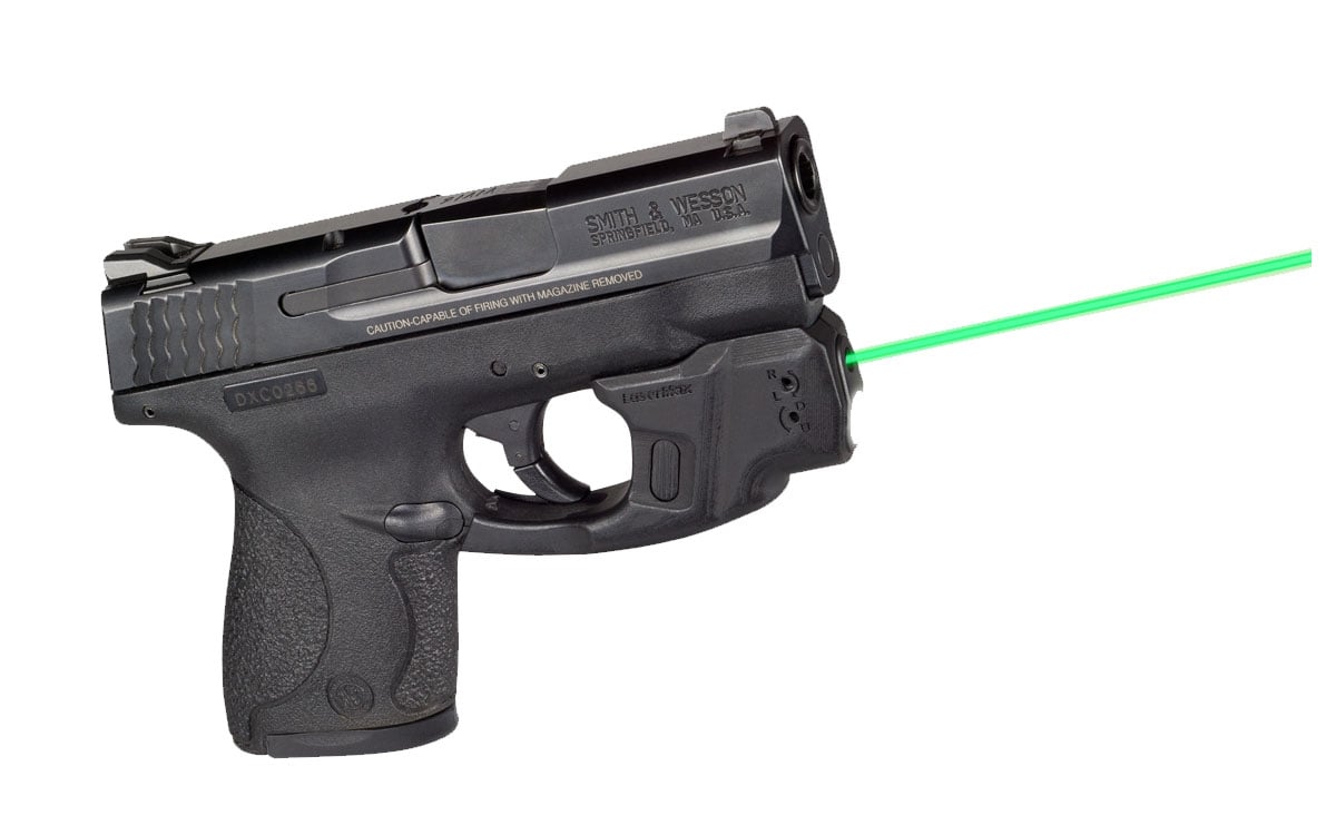 LaserMax Green Laser Sight for Smith & Wesson Shield M&P 9mm/.40 S&W Concealed Pistols - CF-SHIELD-C-G - Lasermax