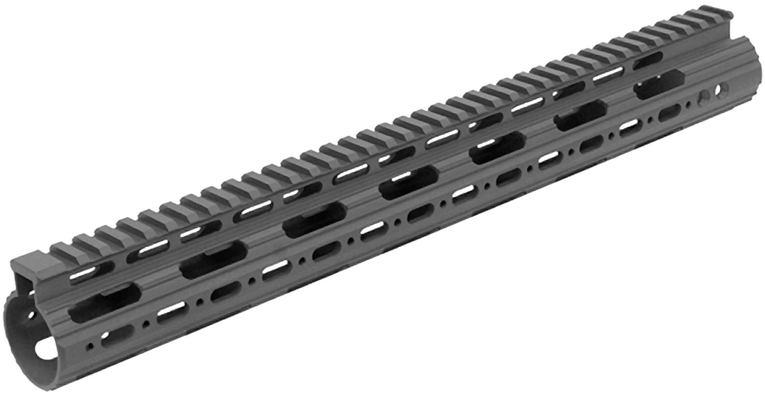Leapers UTG Pro 4/15 Rifle 15" AR-15 Super Slim Free Float Handguard, Black - MTU019SS - Utg