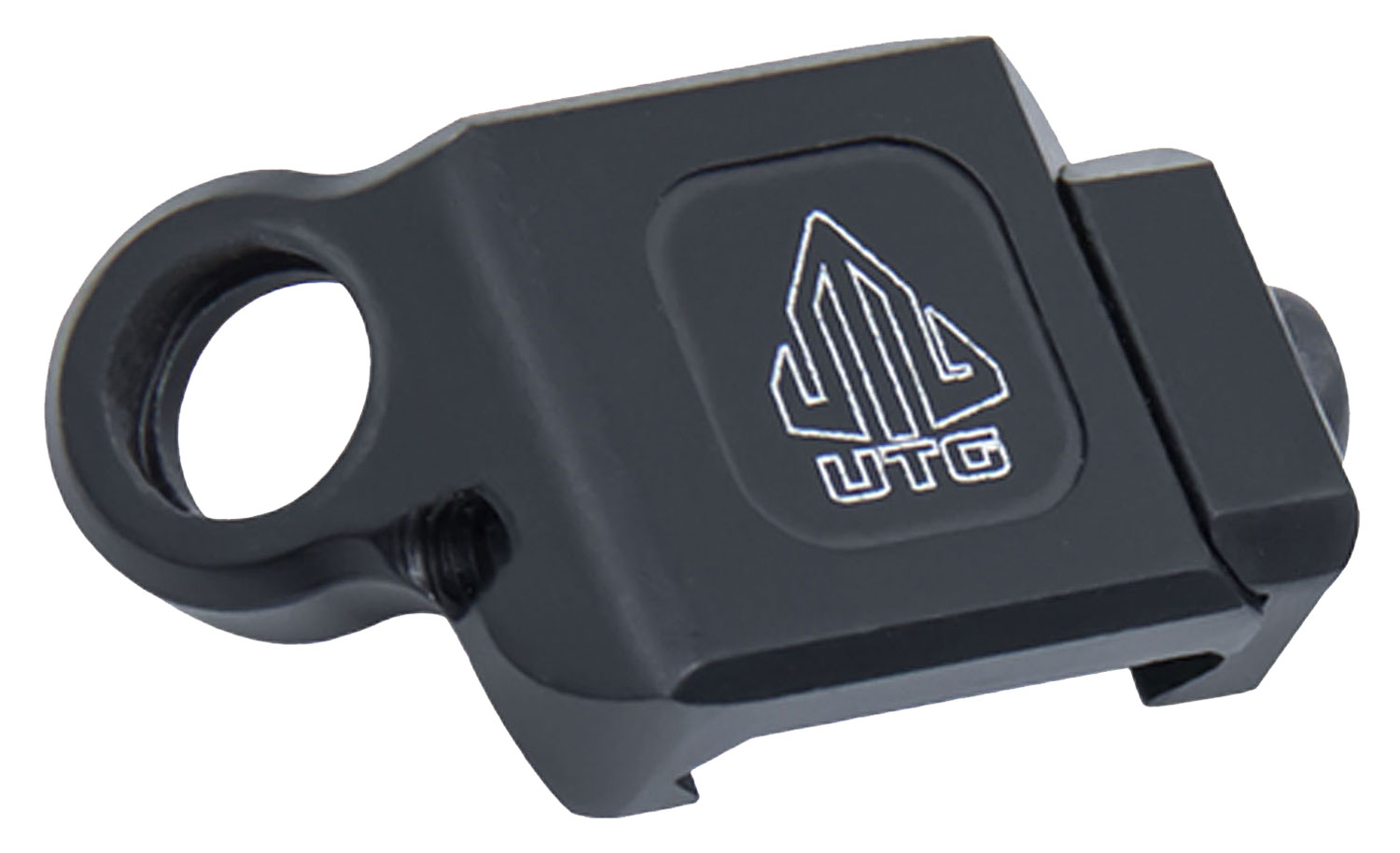 Leapers UTG Low-Pro Angled Adaptor, Hard Anodized Matte Black - TL-SWPM01 - Utg