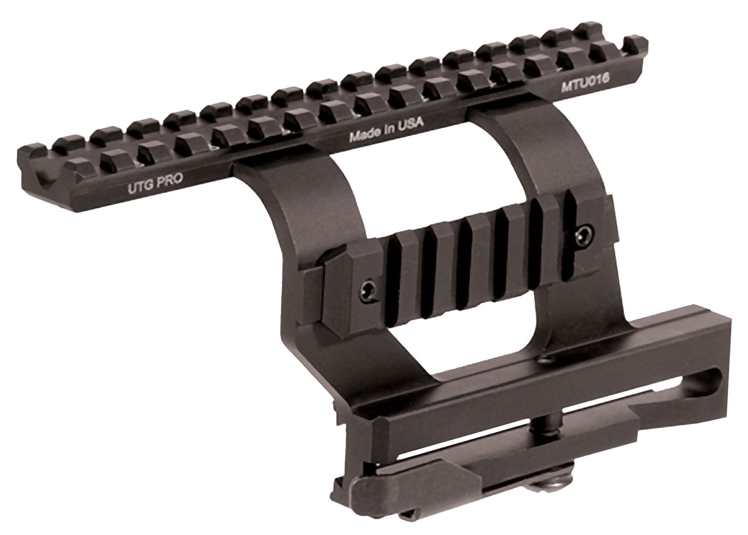 Leapers UTG Pro Quick Detachable AK Side Mount, Black - MTU016