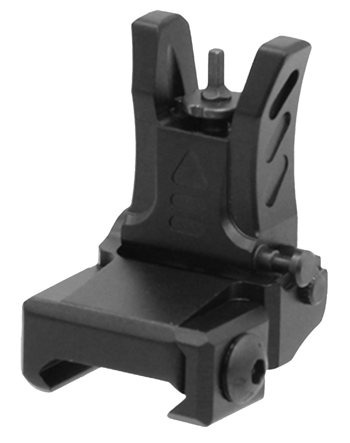 Leapers UTG Low-Profile Front 1-Piece Flip-Up Sight for AR-15 Style Rifle - MNT-755