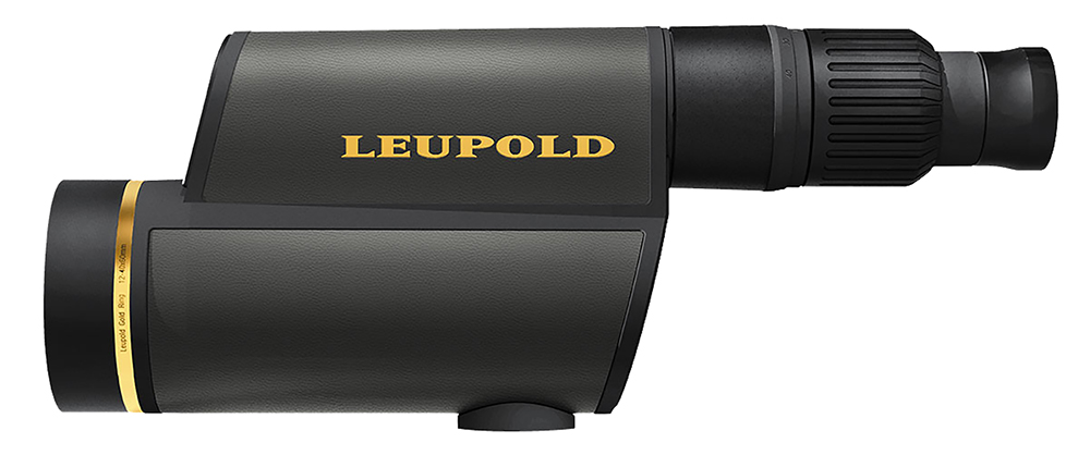 Leupold Golden Ring 12-40x60mm Straight HD Spotting Scope, Shadow Gray - 120372 - Leupold