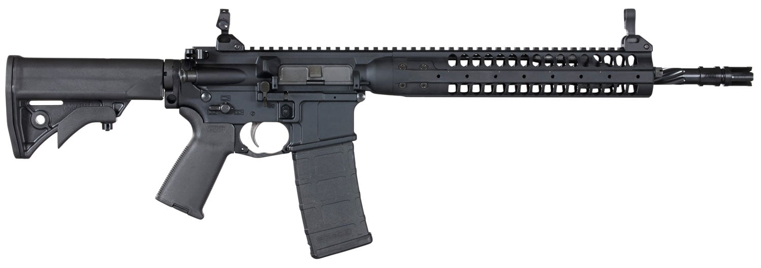 LWRC IC-SPR 16.1" CA Compliant .223 Rem/5.56 Semi-Auto AR-15 Rifle, BLK - ICR5B16SPRCA - Lwrc