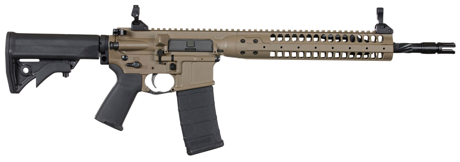 LWRC IC-SPR 16.1" CA Compliant .223 Rem/5.56 AR-15 Rifle, FDE - ICR5CK16SPRC - Lwrc