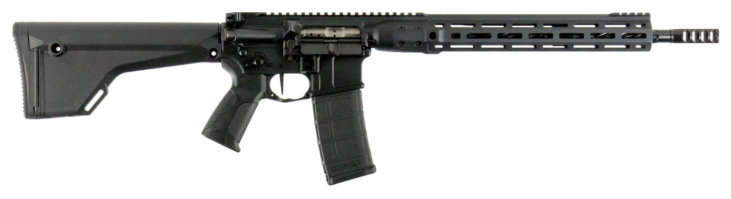 LWRC IC DI Competition 16.1" .223 Rem/5.56 Semi-Auto AR-15 Rifle, Black - ICDIR5B16CM - Lwrc