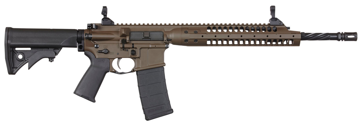 LWRC IC-A5 16.1" .223 Rem/5.56 Semi-Automatic AR-15 Rifle, FDE - ICA5R5CK16 - Lwrc