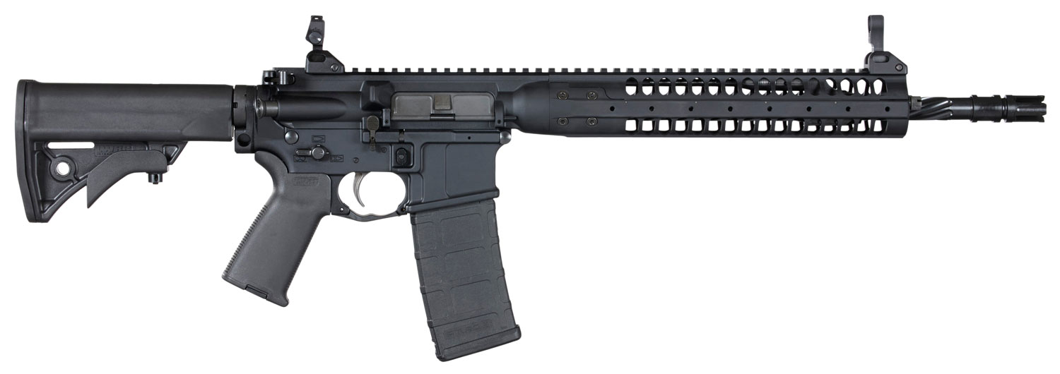 LWRC IC-SPR 16.1" .223 Rem/5.56 Semi-Automatic AR-15 Rifle 30+1, Black - ICR5B16SPR - Lwrc