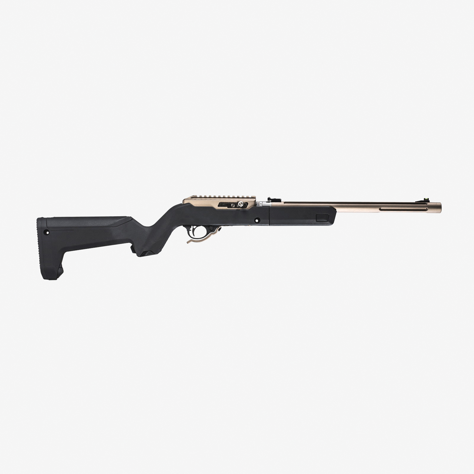 Magpul Industries MAG808/X-22 Backpacker Reinforced Polymer Stock, Black - MAG808-BLK - Magpul